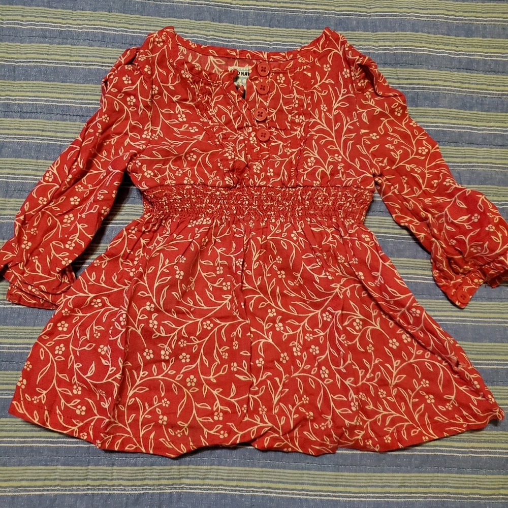 Old navy 12 to 18 months spring baby doll  shirt